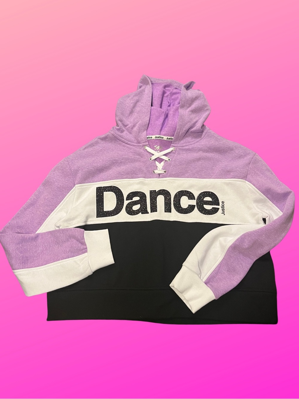 Nwt justice dance hoodie
